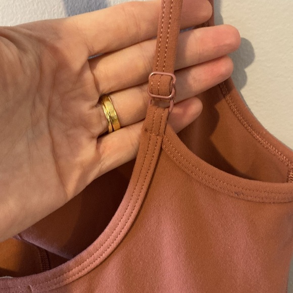 Wilfred Free Divinity Warm Sienna Red Jumpsuit Women’s Size Small Athletic Yoga - Picture 5 of 8